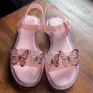 Mel by Melissa Mel Mar Fly Sandal sz 4 Big Girl